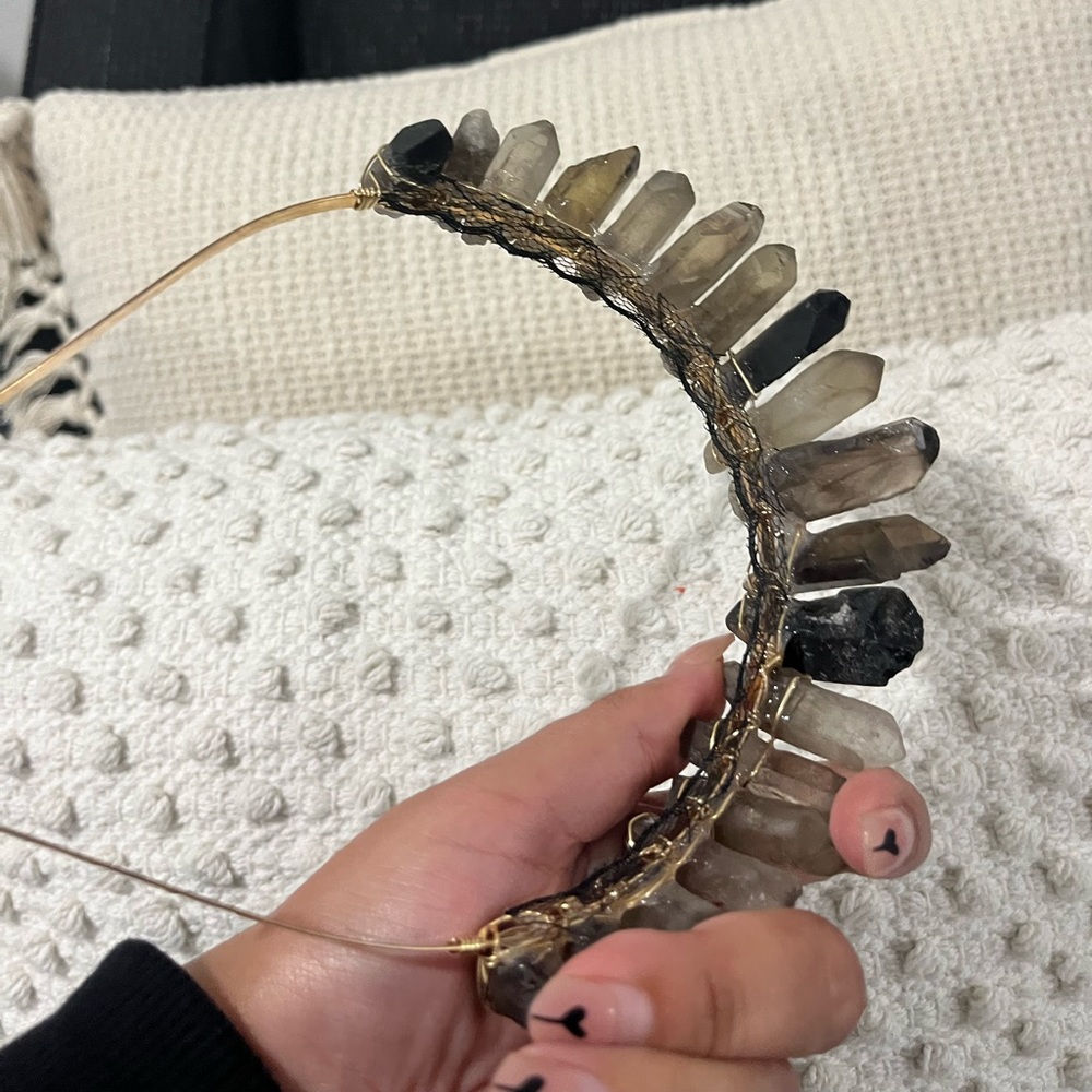 Handmade Crystal Tiara